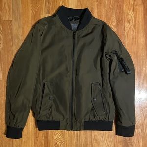 Calvin Klein Men’s Olive Green Bomber Jacket